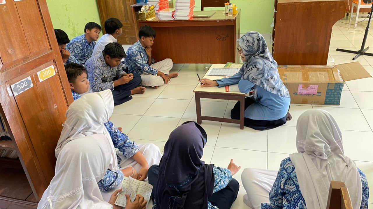 Tumbuhkan Generasi Cinta Al-Qur'an, SMP Muhammadiyah 3 Mlati Rutinkan Program BTAQ Setiap Pagi