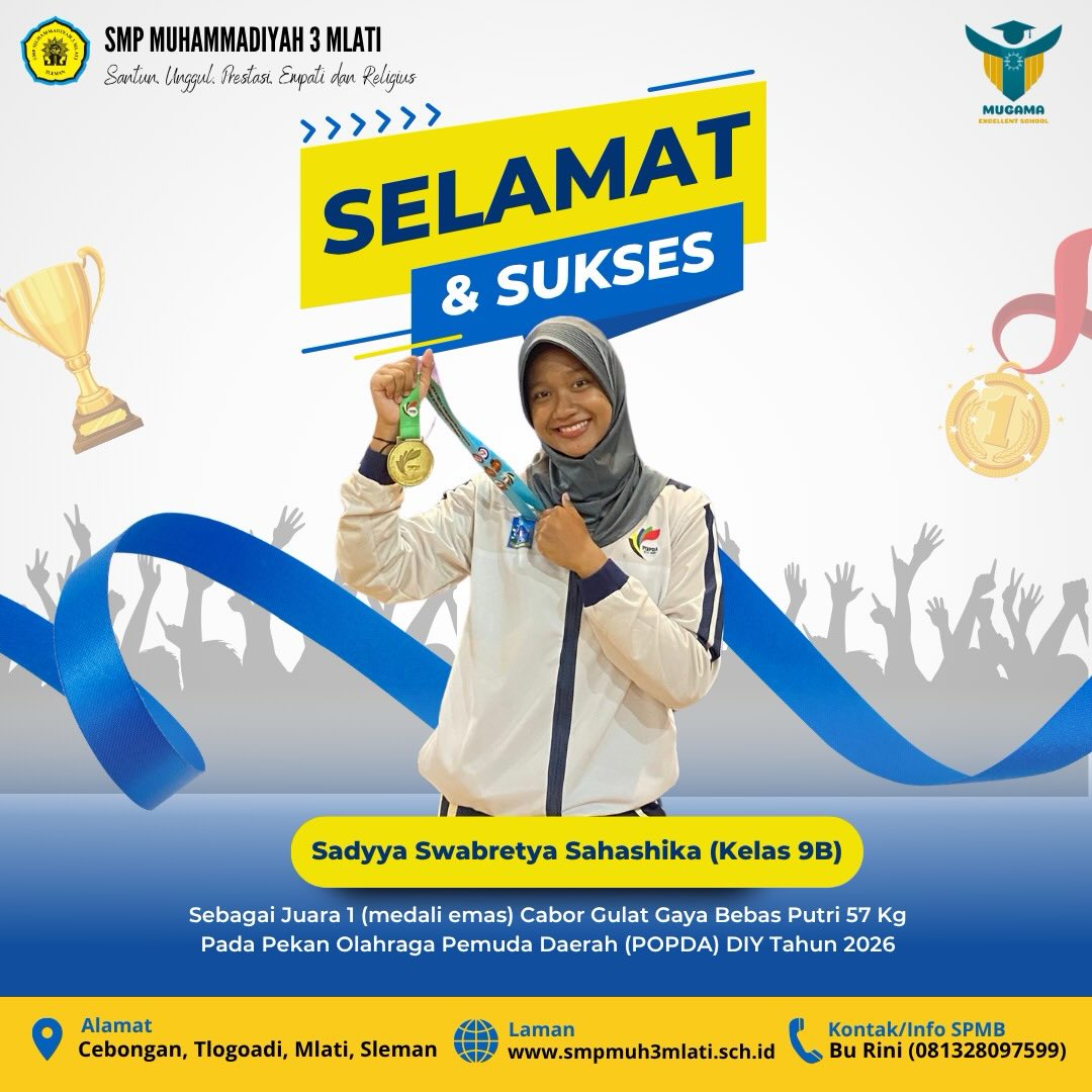 Juara 1 Cabor Gulat Gaya Bebas Putri 57 Kg tingkat Provinsi